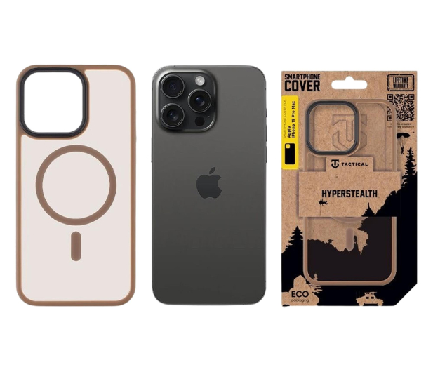 Tactical MagForce Hyperstealth Kryt pro Apple iPhone 15 Pro Max Mouch - 1514135 - zdjęcie 3